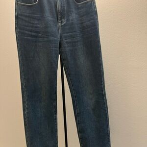 Fleece-Lined Blue Women's Jeans